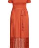 City Chic City Chic Off the Shoulder Maxi Dress - 3