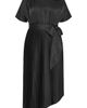 City Chic City Chic Payton Pleated One-Shoulder Maxi Dress - 3
