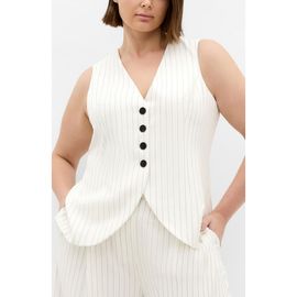 City Chic City Chic Pinstripe Vest