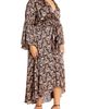 City Chic City Chic Remington Faux Wrap Maxi Dress - 3