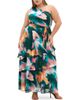 City Chic City Chic Rendezvous Tiered Ruffle Dress  - 1