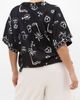 City Chic City Chic Resort Print Tie Front Top - 2