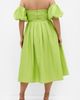 City Chic City Chic Rosalee Off the Shoulder Cotton Midi Dress - 2