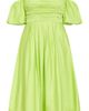 City Chic City Chic Rosalee Off the Shoulder Cotton Midi Dress - 3