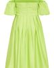 City Chic City Chic Rosalee Off the Shoulder Cotton Midi Dress - 4