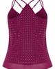 City Chic City Chic Rosalia Studded Tank Top - 4