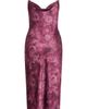City Chic City Chic Sadie Cowl Neck Satin Slipdress - 4