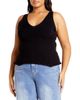 City Chic City Chic Sarah Ribbed Tank Top - 1