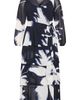 City Chic City Chic Selene Floral Print Long Sleeve Wrap Dress - 3