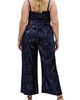 City Chic City Chic Sequin Sleeveless Wide Leg Jumpsuit - 2