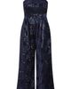 City Chic City Chic Sequin Sleeveless Wide Leg Jumpsuit - 3