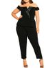 City Chic City Chic Sexy Off the Shoulder Jumpsuit - 1