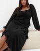 City Chic City Chic Shayla Long Sleeve Dress - 5