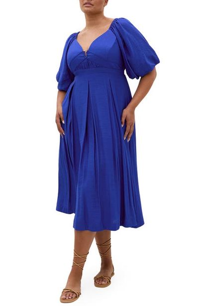 City Chic City Chic Sherree V-Neck Dress