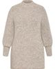 City Chic City Chic Side Split Mock Neck Longline Sweater - 3