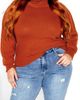 City Chic City Chic Softly Sweet Turtleneck Sweater - 1