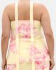 City Chic City Chic Soiree Floral Print Strapless Top & Scarf - 2