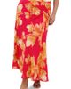 City Chic City Chic Soiree Print Ruched Maxi Skirt - 1
