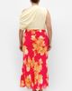 City Chic City Chic Soiree Print Ruched Maxi Skirt - 5