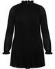 City Chic City Chic Solana Ruffle Long Sleeve Plissé Minidress - 3