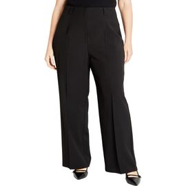 City Chic City Chic Soraya Pleat Wide Leg Pants