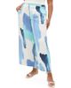 City Chic City Chic Surface Level Print Wide Leg Pants - 1