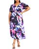 City Chic City Chic Tayla Ruched Cutout Cocktail Dress - 1