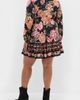 City Chic City Chic The Divine Border Print Long Sleeve Minidress - 2