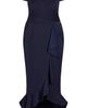 City Chic City Chic The Hypnotise Faux Wrap Midi Dress - 3