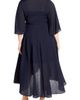 City Chic City Chic The Kira High-Low Ruffle Wrap Maxi Dress - 2