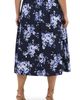 City Chic City Chic Vacay Floral Print A-Line Skirt - 2