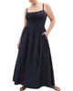 City Chic City Chic Vani Corset Bodice Cotton Maxi Dress - 1