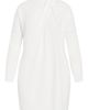 City Chic City Chic Wrap Neck Long Sleeve Minidress - 4