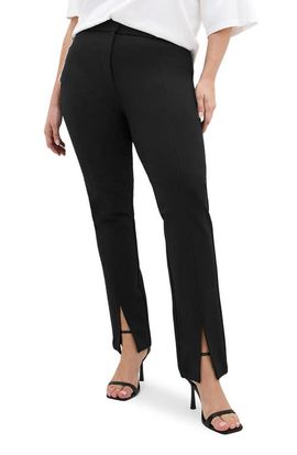 City Chic City Chic Wynter High Waist Tapered Ponte Pants