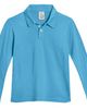 CITY THREADS CITY THREADS Baby Boys 100% Cotton Knit Jersey 2-Button Long Sleeve Polo - 1