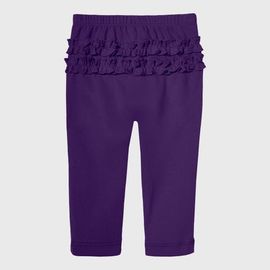 CITY THREADS CITY THREADS Baby Girl Ruffle Butt Soft 100% Cotton Leggings
