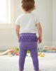 CITY THREADS CITY THREADS Baby Girl Ruffle Butt Soft 100% Cotton Leggings - 2