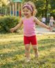 CITY THREADS CITY THREADS Baby Girls 100% Soft Cotton Bike Shorts - 4