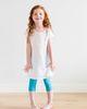 CITY THREADS CITY THREADS Baby Girls 100% Soft Cotton Capri Leggings - 4