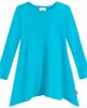CITY THREADS CITY THREADS Baby Girls Long Sleeve 100% Cotton Soft Jersey Shark Bite Tunic - 1