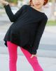 CITY THREADS CITY THREADS Baby Girls Soft 100% Cotton Ruffle Leggings - 2