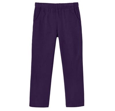 CITY THREADS CITY THREADS Baby Girls UPF 50+ Soft 100% Cotton Jersey Pocket Pants