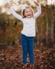 CITY THREADS CITY THREADS Baby Girls UPF 50+ Soft 100% Cotton Jersey Pocket Pants - 2