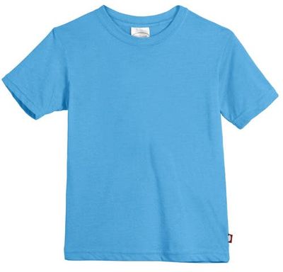 CITY THREADS CITY THREADS Boys 100% Organic Cotton Soft Jersey Short Sleeve Crew Tee