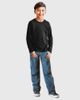 CITY THREADS CITY THREADS Boys Long Sleeve Soft 100% Cotton Jersey T-Shirt - 1