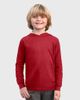 CITY THREADS CITY THREADS Boys Medium-Weight 100% Cotton Long Sleeve Hooded Tee with Cuffs - 1
