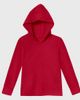 CITY THREADS CITY THREADS Boys Medium-Weight 100% Cotton Long Sleeve Hooded Tee with Cuffs - 5