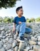CITY THREADS CITY THREADS Boys Soft 100% Cotton 3-Pocket Jersey Pants - 4
