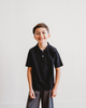 CITY THREADS CITY THREADS Boys Soft 100% Cotton Jersey 2-Button Short Sleeve Polo Shirt - 5