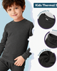 CITY THREADS CITY THREADS Boys Soft & Cozy Thermal Long Johns 2-Piece Set - 3